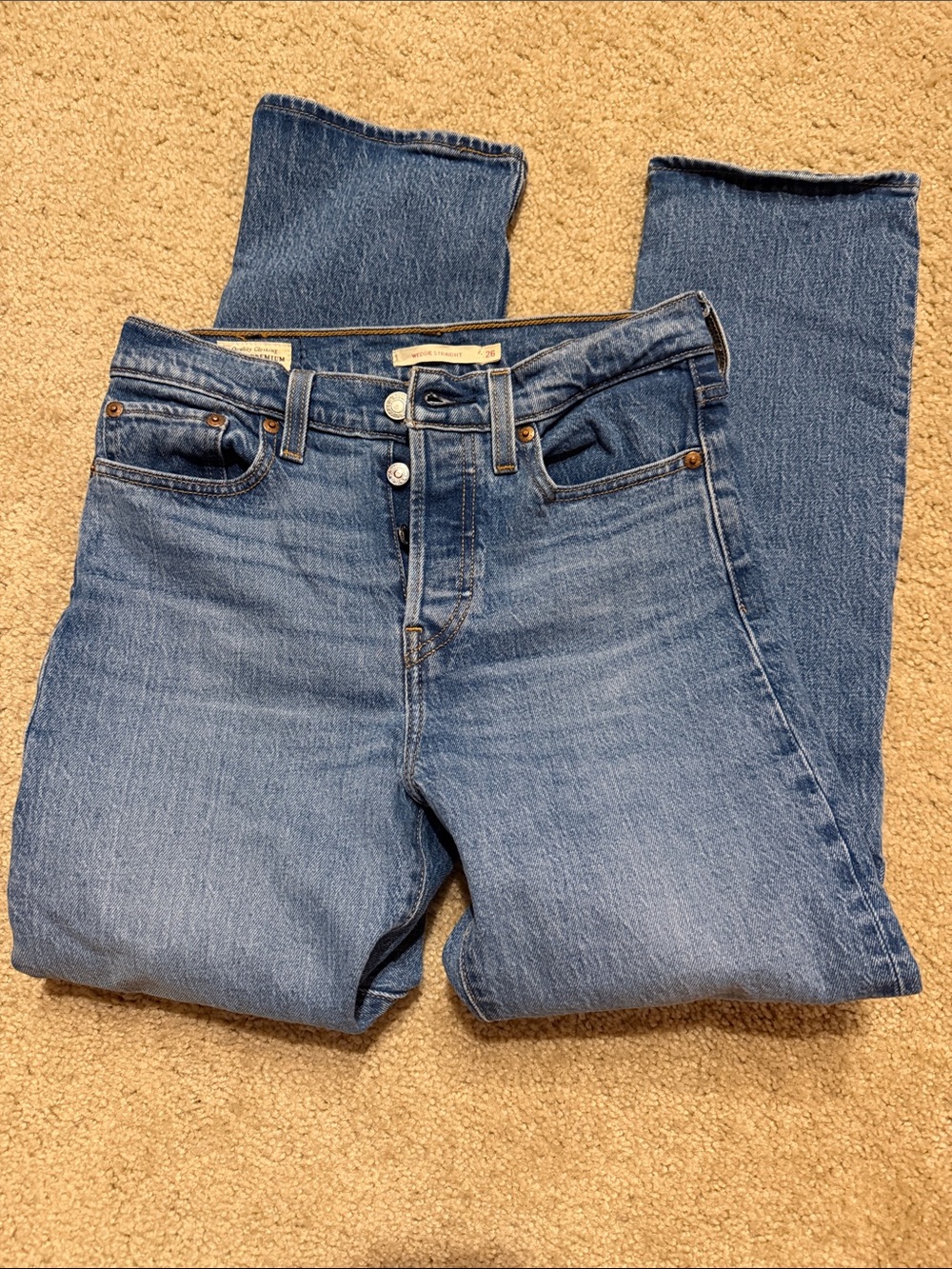 Levi’s Wedgie Straight Jeans NWOT